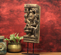 Vintage Wood/ Stone Narsimha
