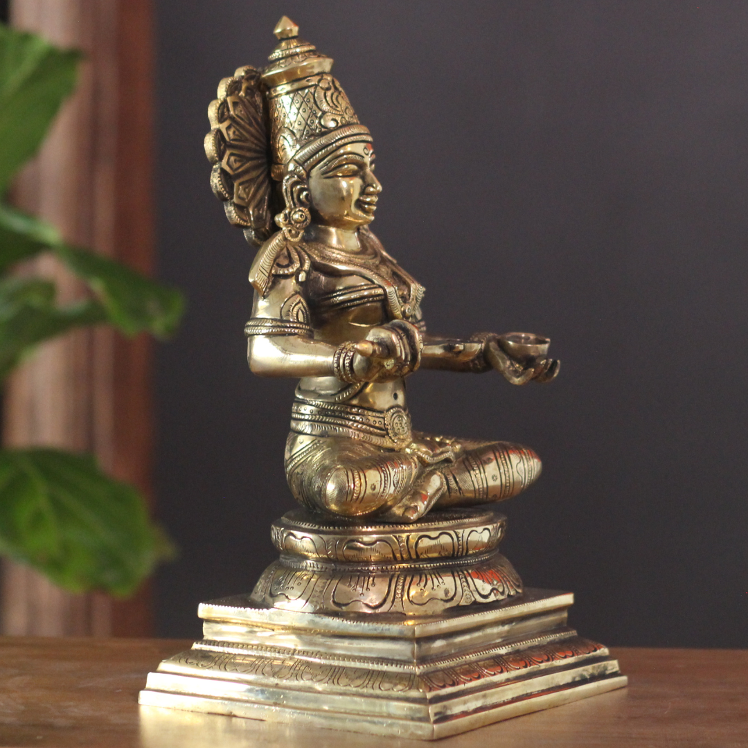 Brass Annapurna Devi 12"