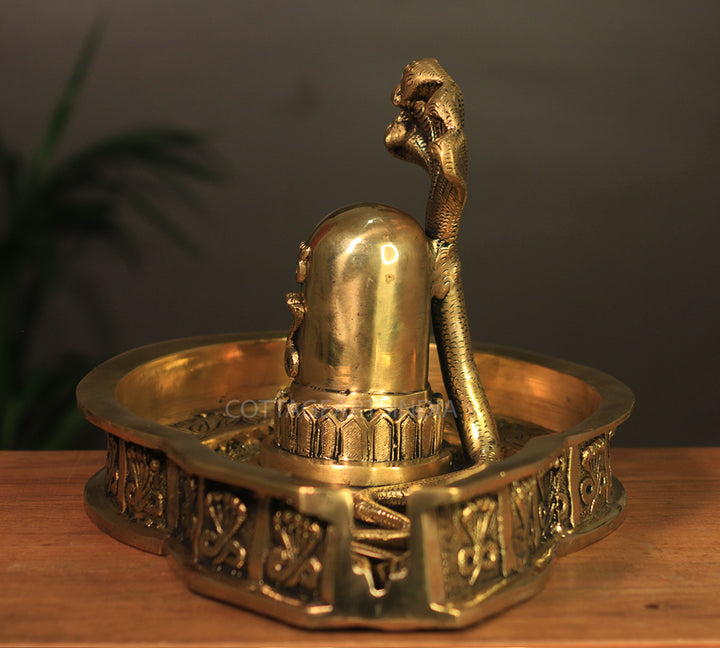 Brass Shivalinga