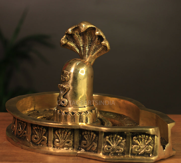 Brass Shivalinga
