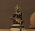Brass Parvati Sitting 13"