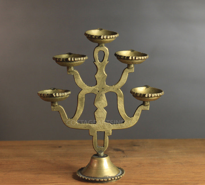 Brass  Vintage Vilakku Lamp