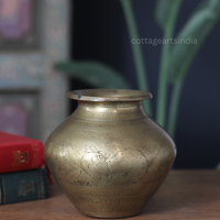 Brass VIntage Pot