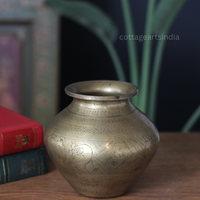 Brass VIntage Pot