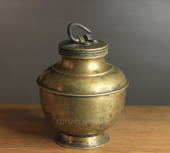 Brass Vintage Kooja Pot