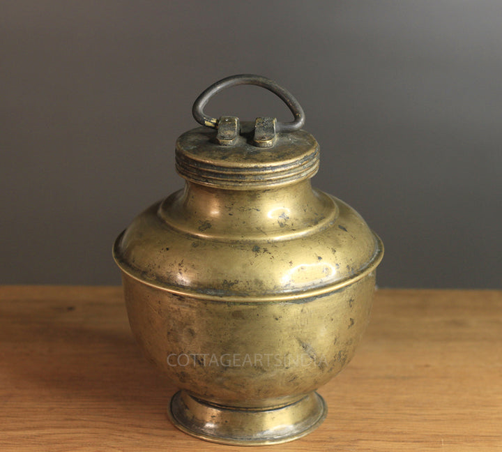 Brass Vintage Kooja Pot