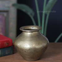 Brass VIntage Pot