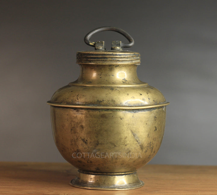 Brass Vintage Kooja Pot