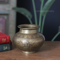 Brass Vintage Pot