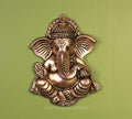Brass Ganesha Face for Main Door Wall Hanging
