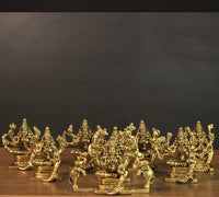 Brass Ashta lakshmi (Set of 8 Lakshmi)