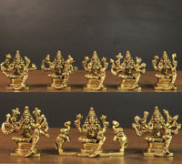 Brass Ashta lakshmi (Set of 8 Lakshmi)