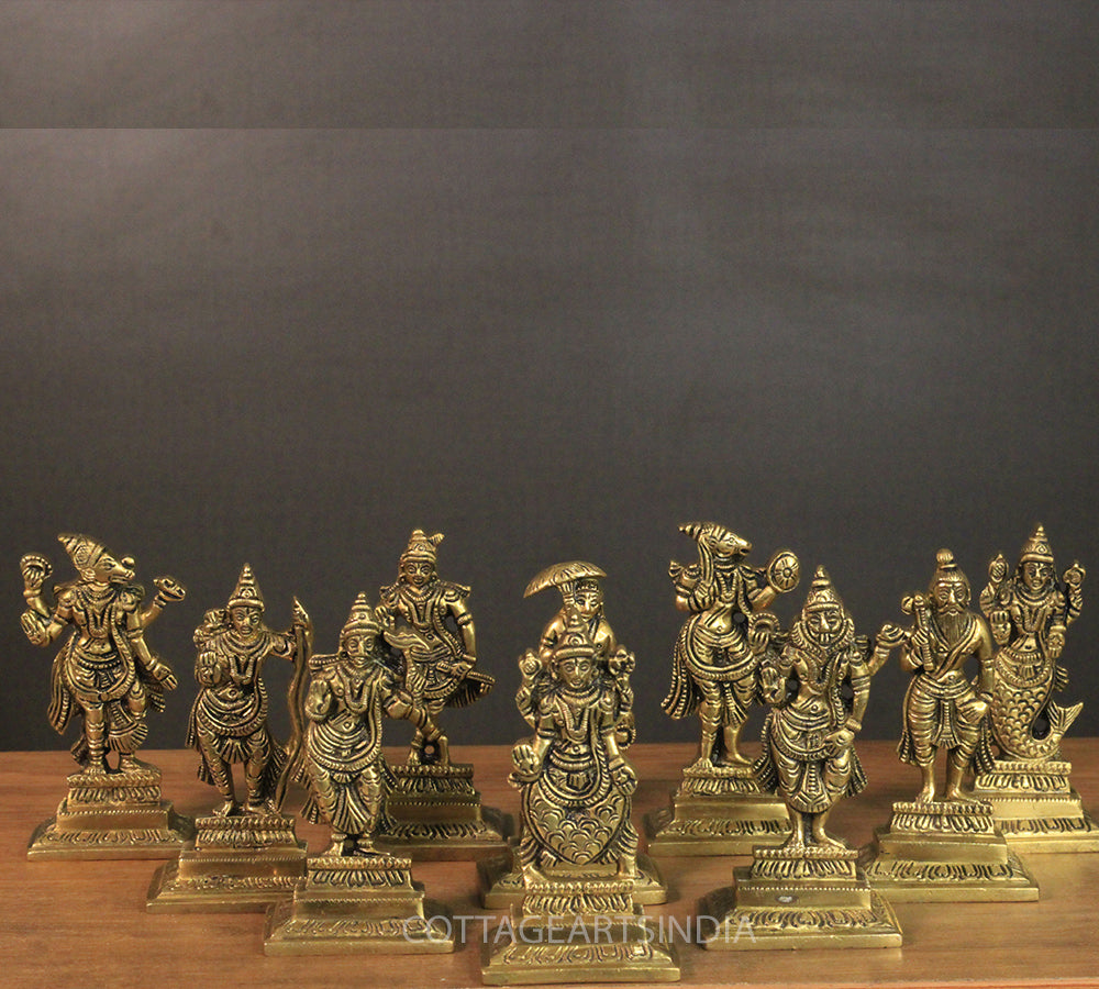 Brass Dasavatharam