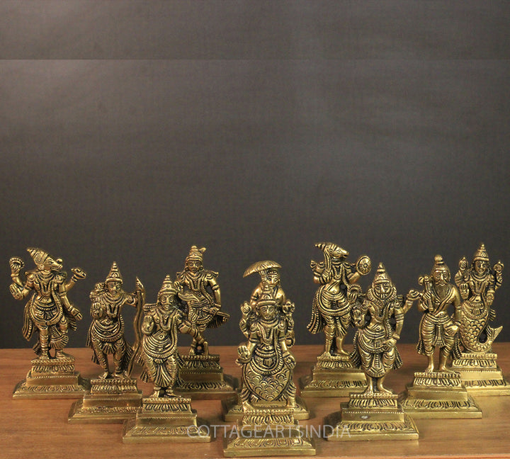 Brass Dasavatharam