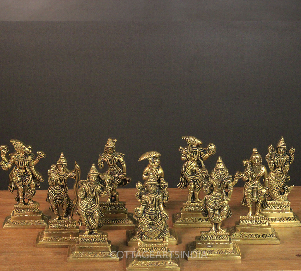 Brass Dasavatharam