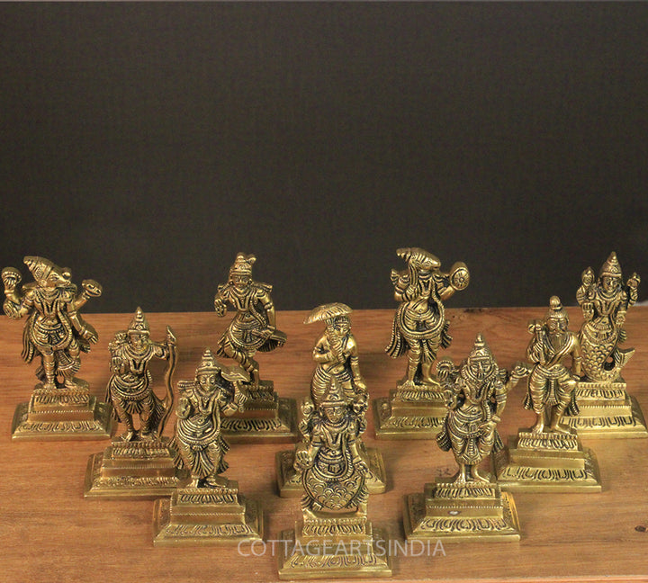 Brass Dasavatharam