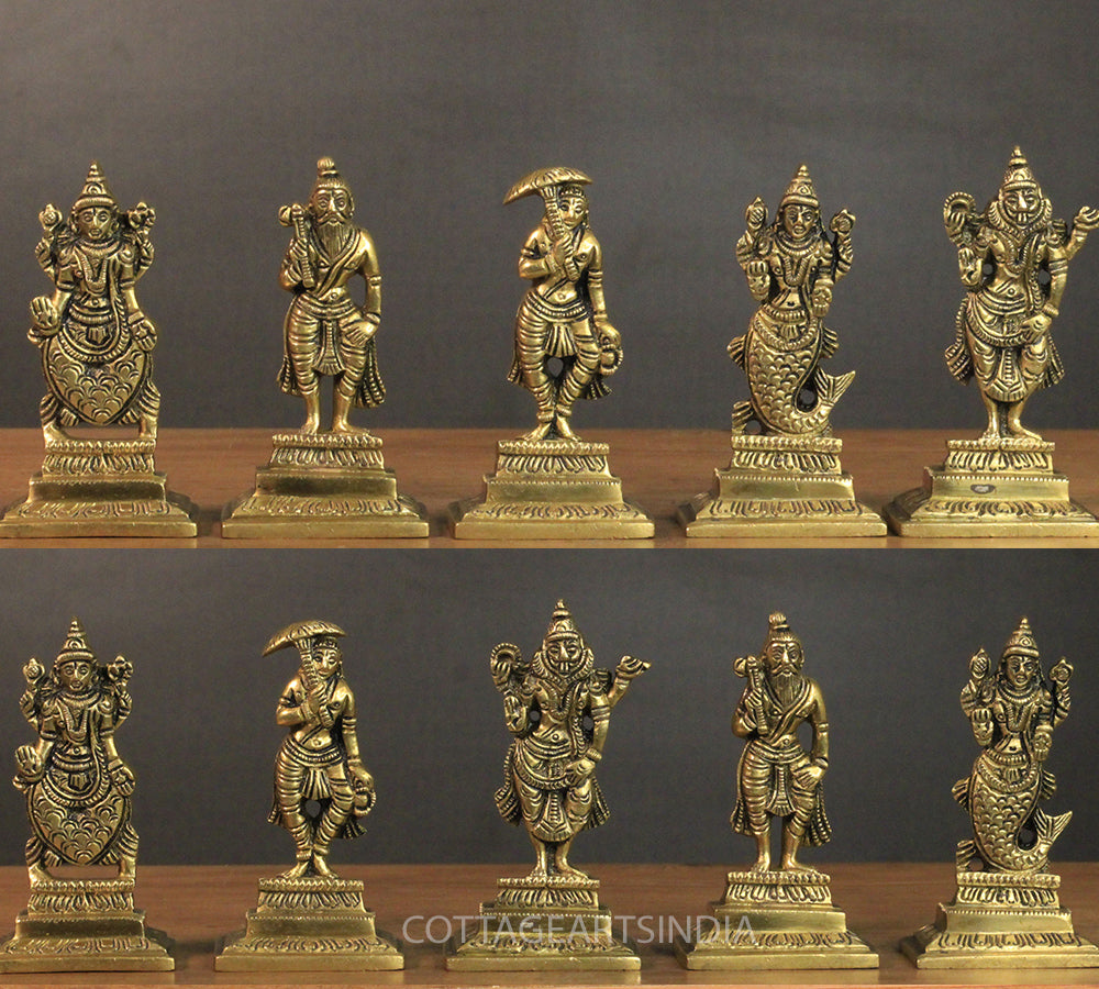 Brass Dasavatharam