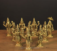 Brass Dasavatharam