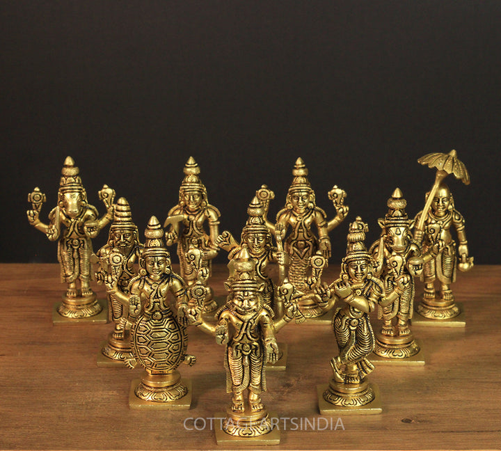 Brass Dasavatharam