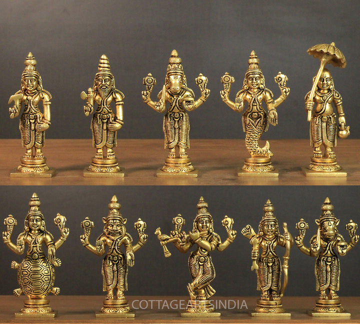 Brass Dasavatharam