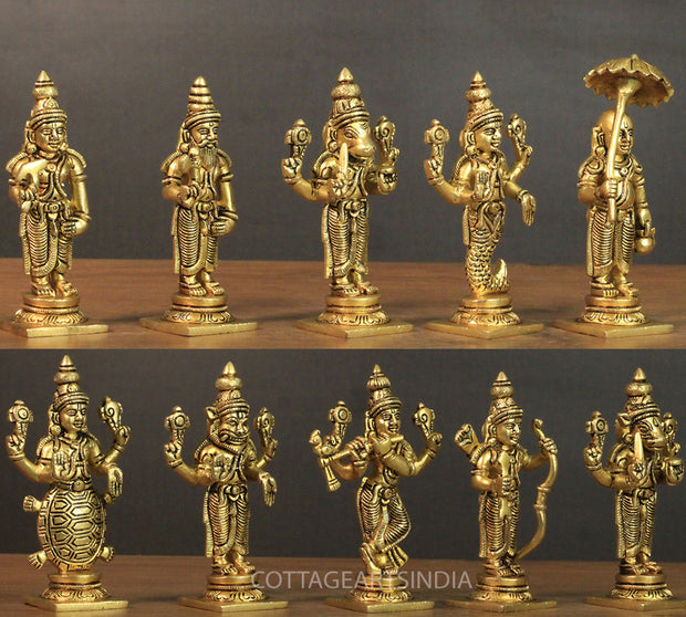 Brass Dasavatharam