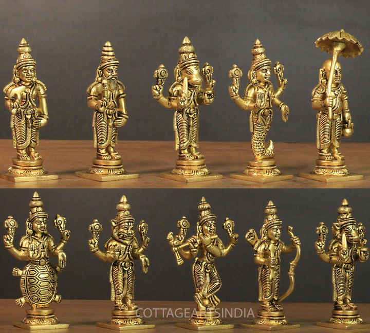 Brass Dasavatharam