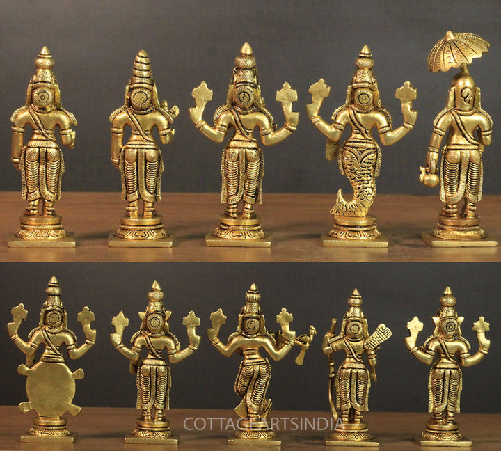 Brass Dasavatharam