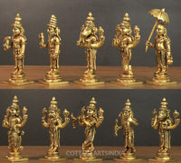 Brass Dasavatharam
