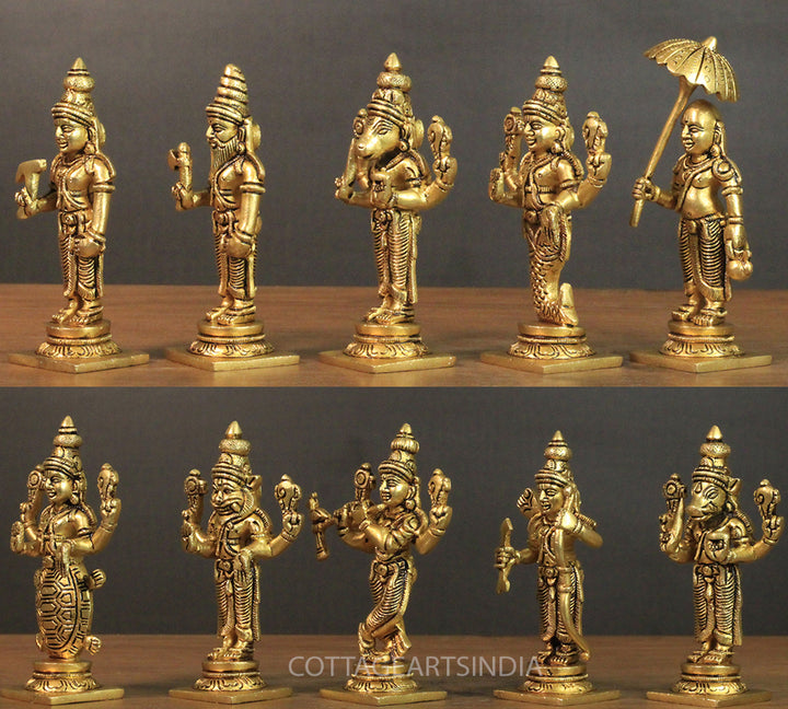 Brass Dasavatharam