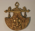 Heavy Brass Ganesh Wall Decor