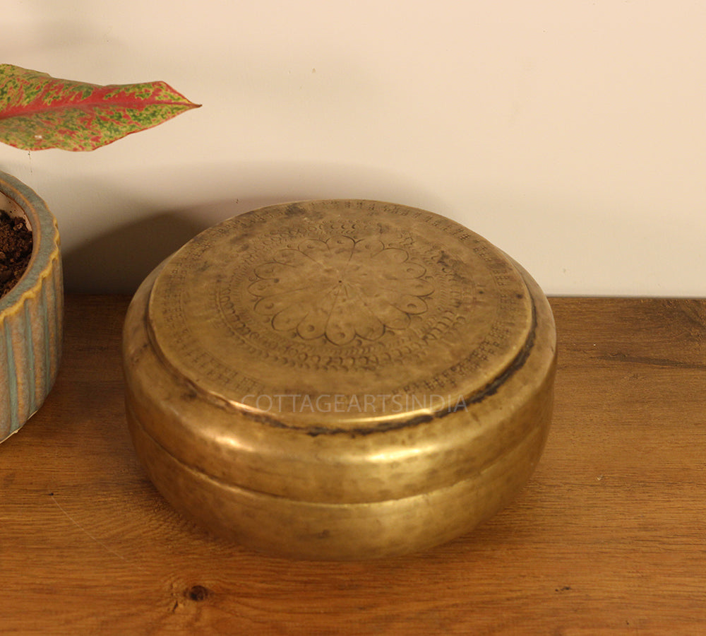Brass Vintage Chapatti Box