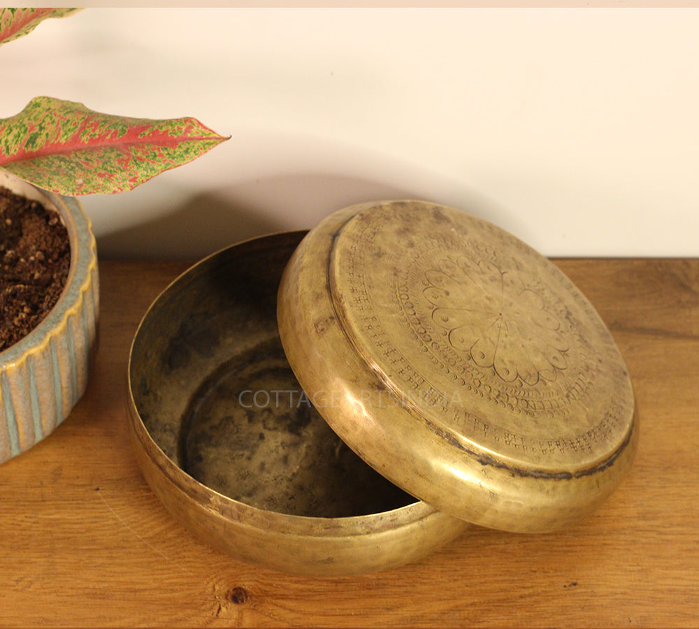 Brass Vintage Chapatti Box