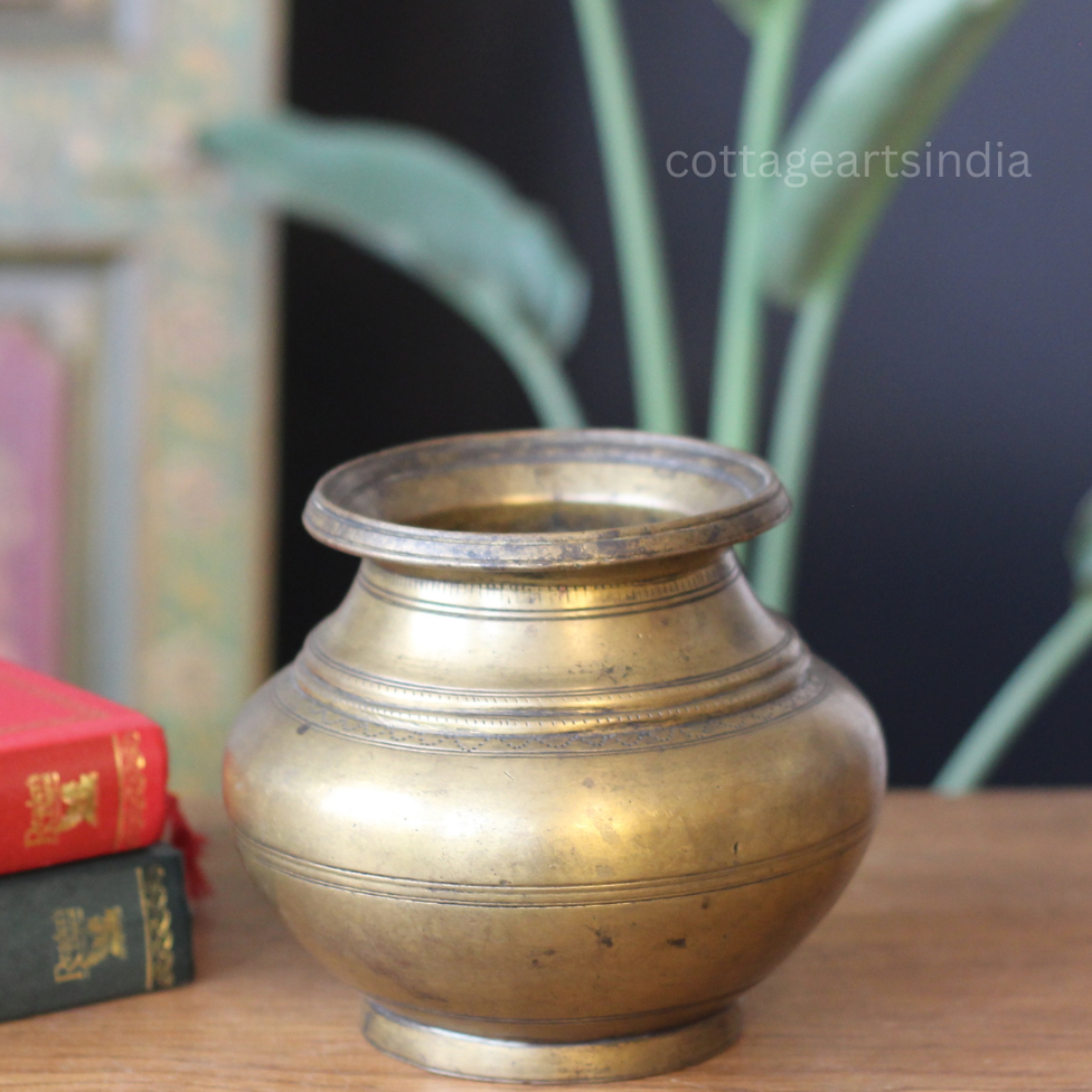 Brass Vintage Pot