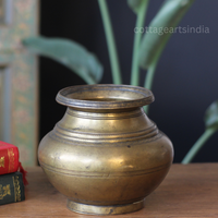 Brass Vintage Pot