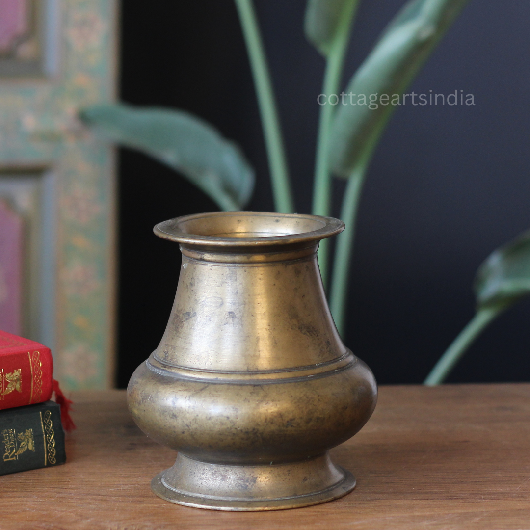 Brass Vintage Pot