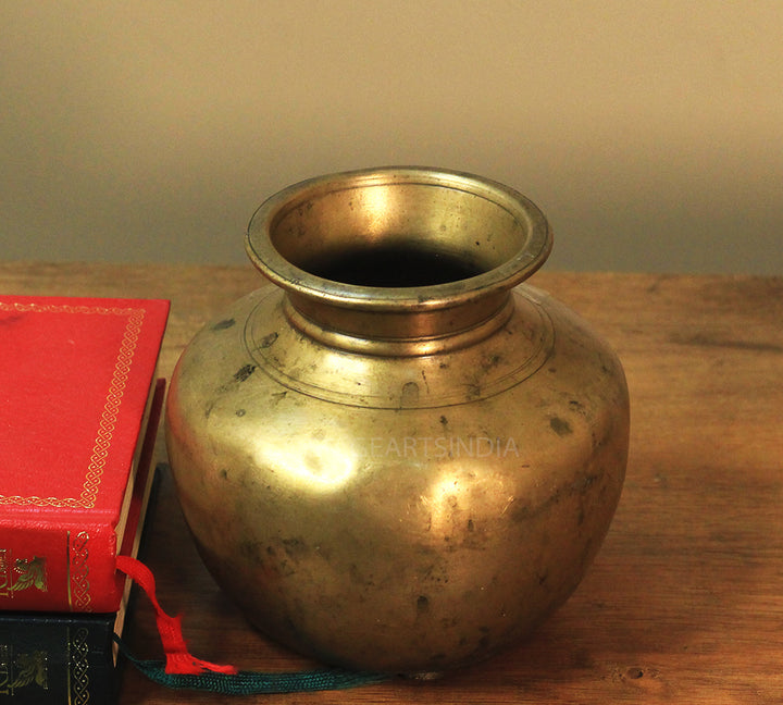 Brass  Vintage Pot