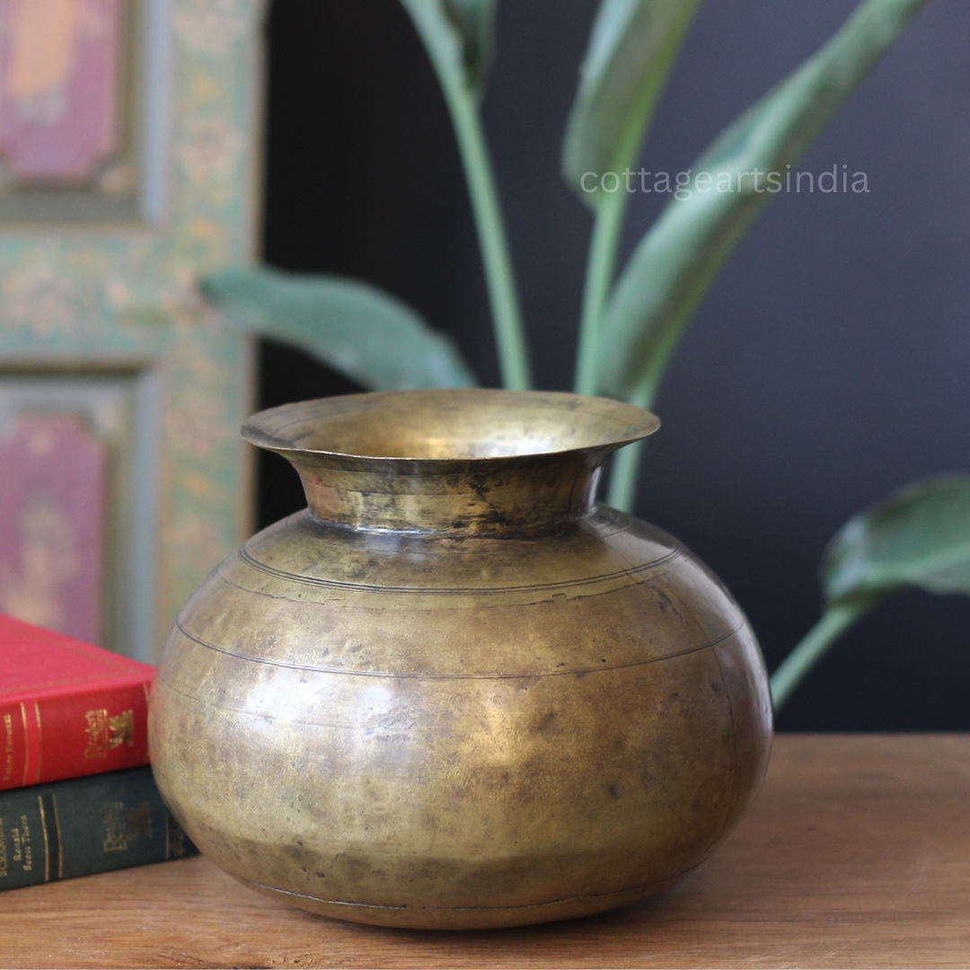Brass Vintage Pot