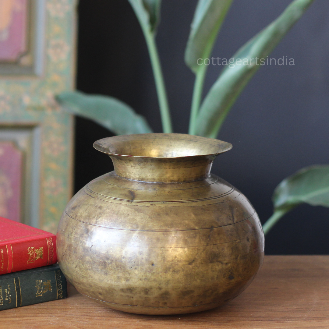 Brass Vintage Pot