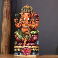 Wooden Ganesh 24"