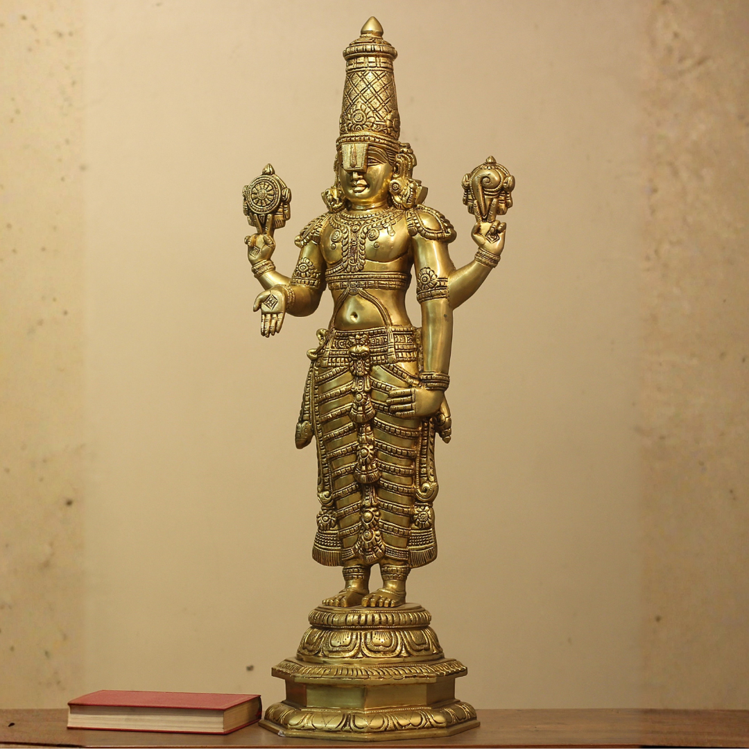 Brass Tirupati Balaji 34"