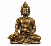 Buddha – The Healer and Enlightened One (Indonesian Bronze Sculpture)