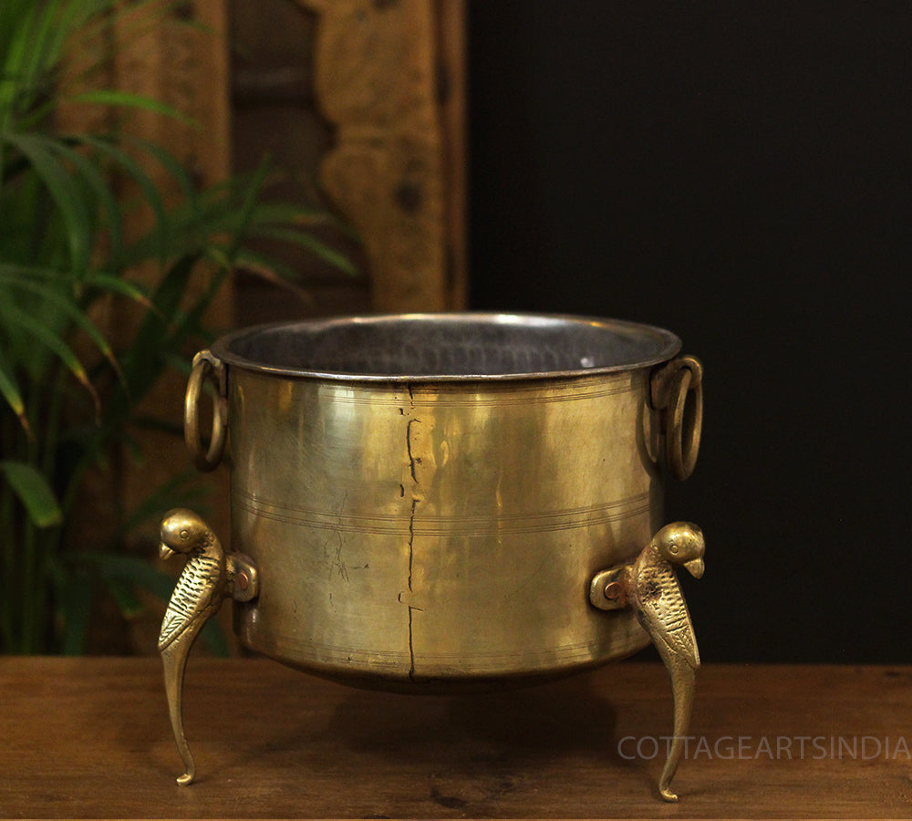 Brass  Vintage Planters