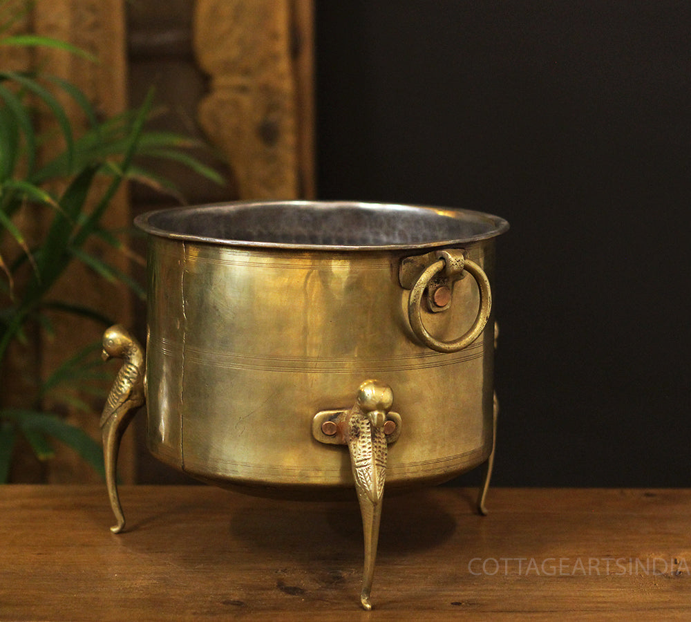 Brass  Vintage Planters