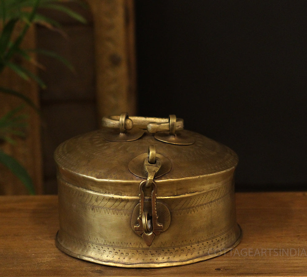 Brass Vintage Box