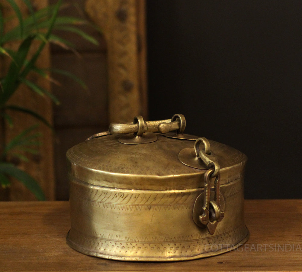 Brass Vintage Box