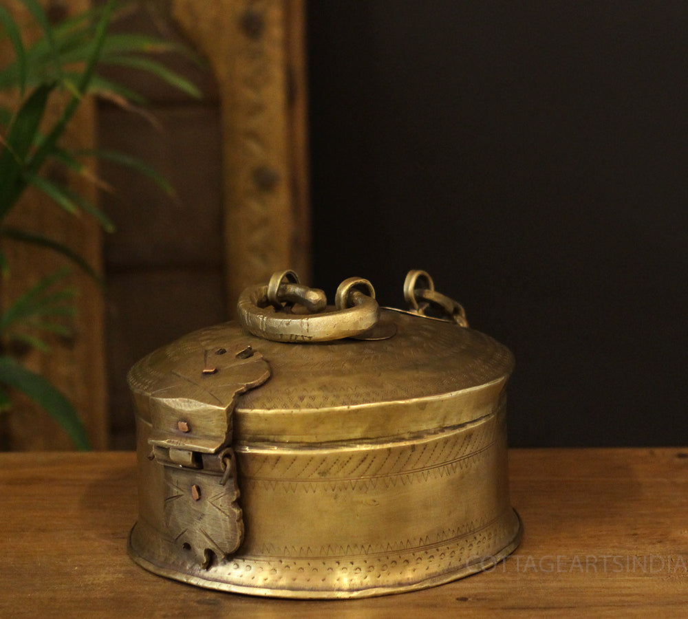Brass Vintage Box