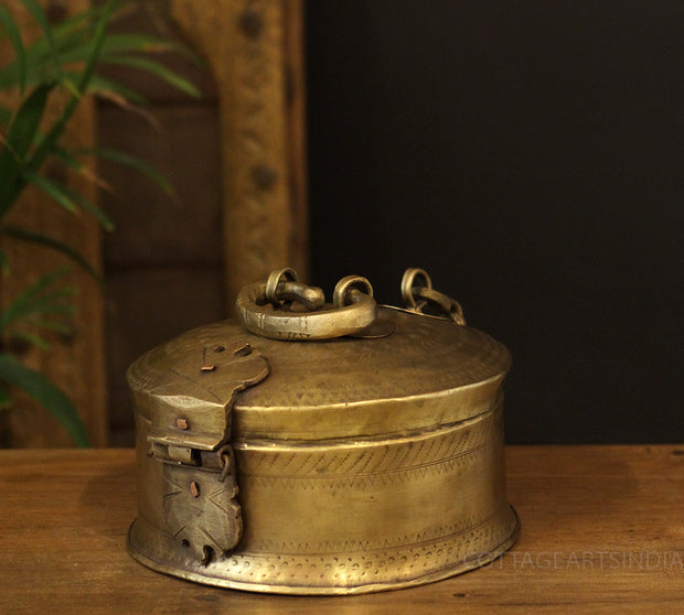 Brass Vintage Box