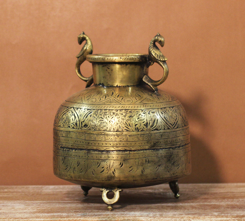 Brass Vintage Planter/Pot
