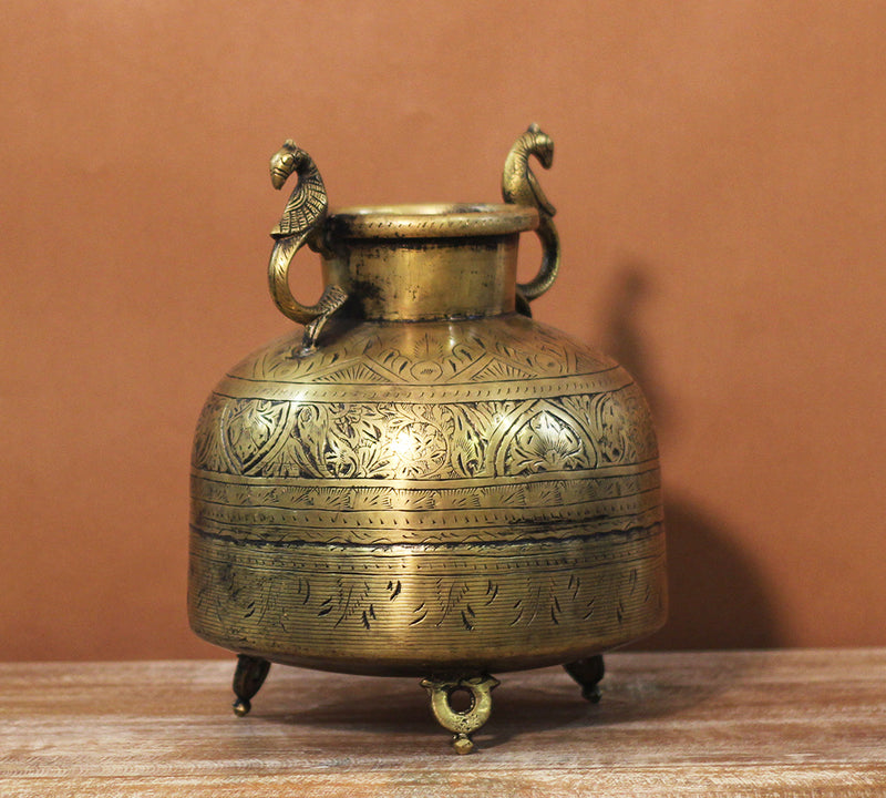 Brass Vintage Planter/Pot