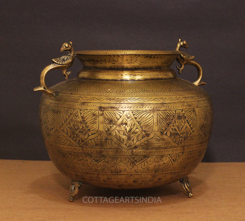 Brass Vintage Planter/Pot